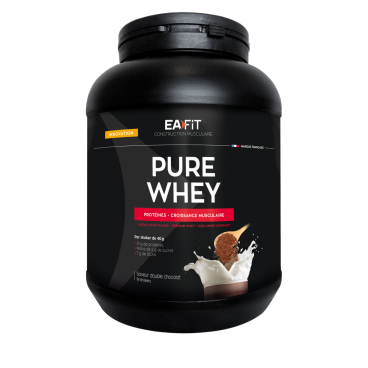 EA FIT Pure Whey Protein Double Chocolat 750 Grammes