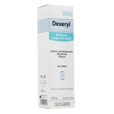 Dexeryl Specific Brulures et Coups de Soleil 150 Grammes