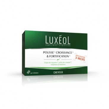 Luxeol Pousse Croissance et Fortification 90 Gélules