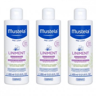 Mustela Liniment Dermo Protecteur 3x400Ml