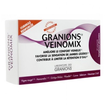 Granions Veinomix Jambes Légères 60 Comprimés