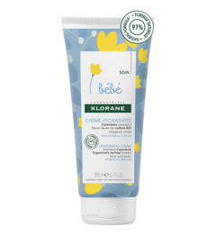 Klorane Bébé Crème Hydratante au Calendula 200Ml