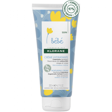 Klorane Bébé Crème Hydratante au Calendula 200Ml