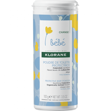 Klorane Bébé Poudre Toilette Protectrice 100 grammes