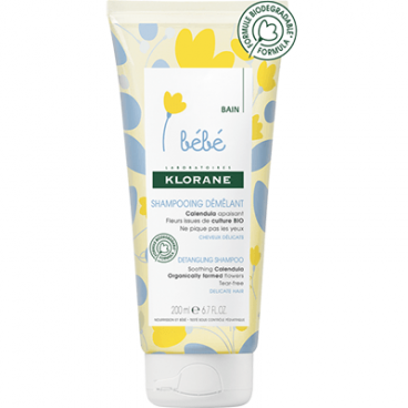 Klorane Bébé Shampoing Doux Démêlant 200Ml