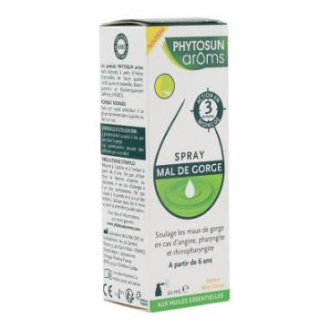 Phytosun Aroms Spray Mal de Gorge 20Ml