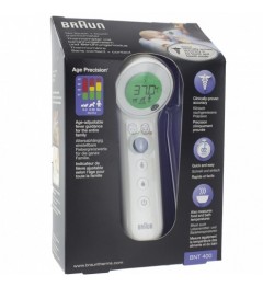 Braun Thermomètre Frontal Sans Contact BNT400WE