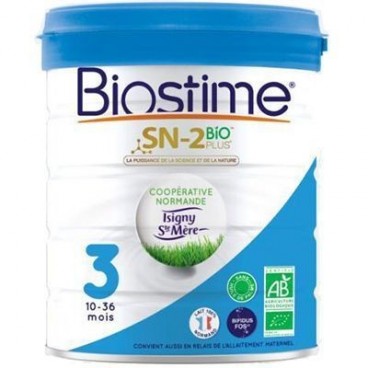 Biostime Lait Bio 3ème Age 800 Grammes