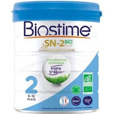 Biostime Lait Bio 2ème Age 900 Grammes