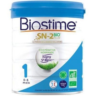 Biostime Lait Bio 1er Age 900 Grammes