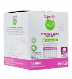 Saforelle Protège Slip Coton Boite de 24