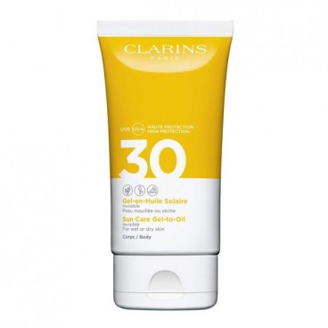 Clarins Solaire Corps Gel en Huile SPF30 150Ml