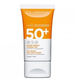 Clarins Solaire Visage Crème Toucher Sec SPF50 50Ml