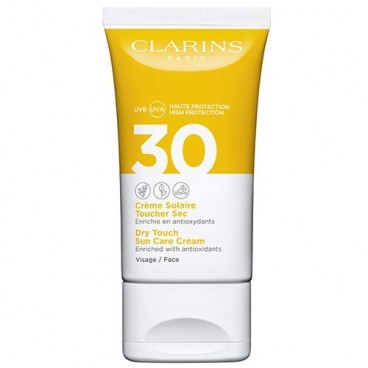 Clarins Solaire Visage Crème Toucher Sec SPF30 50Ml