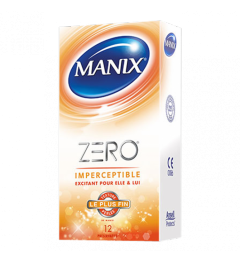 Manix Préservatif Zero Imperceptible Excitant Boite de 12