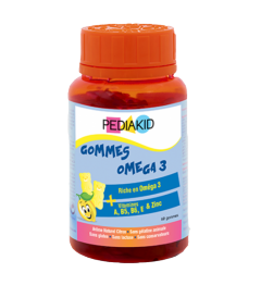 Pediakid Gommes Omega 3 60 Gommes