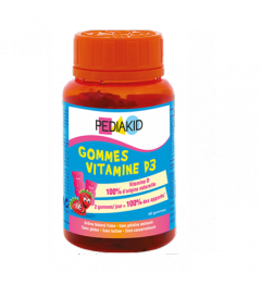 Pediakid Gommes Vitamine D3 60 Gommes