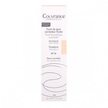 Avène Couvrance Fond de Teint Correcteur Fluide 30Ml Porcelaine