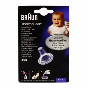 Braun ThermoScan 40 Embouts Jetables