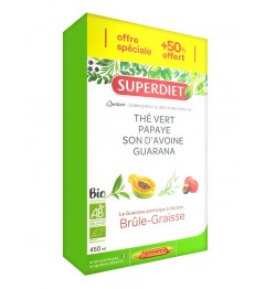 Superdiet Solution Buvable Quatuor Brule Graisse 30 Ampoules