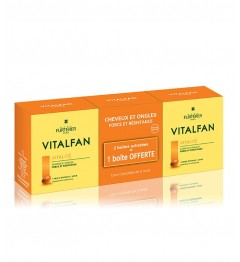 Furterer Vitalfan Vitalité Cheveux et Ongles Sans Colorant 3X30 Capsules