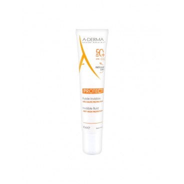 Aderma Solaire Protect Fluide Invisible SPF50 40Ml