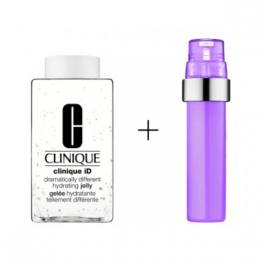 Clinique Base Gelée Hydratante 115Ml et Cartouche d'Actif Concentré Rides 10Ml