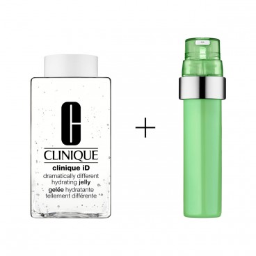 Clinique Base Gelée Hydratante 115Ml et Cartouche d'Actif Concentré Irritation 10Ml