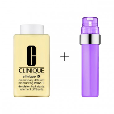 Clinique Base Emulsion Soyeuse 115Ml et Cartouche d'Actif Concentré Rides 10Ml