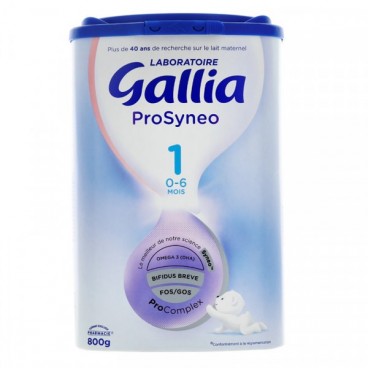 Gallia Prosyneo 1er age de 0 à 6 Mois 800 Grammes