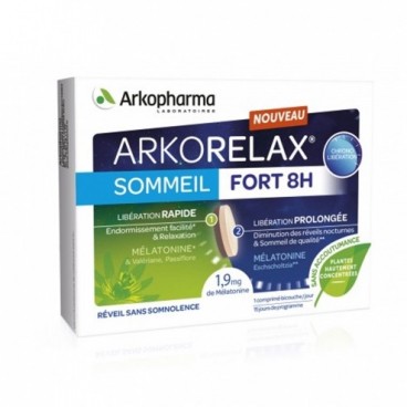 Arkorelax Sommeil Fort 8 Heures 15 Comprimés