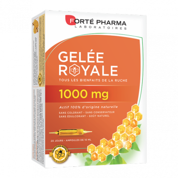 Forté Pharma Gelée Royale 1000mg 20 Ampoules