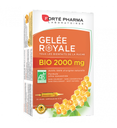 Forté Pharma Gelée Royale Bio 2000mg 20 Ampoules