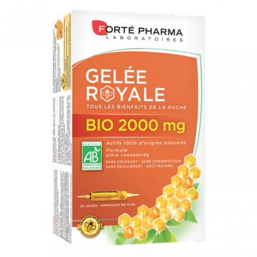 Forté Pharma Gelée Royale Bio 2000mg 20 Ampoules