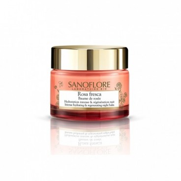 Sanoflore Rosa Fresca Baume de Rosée de Nuit 50Ml