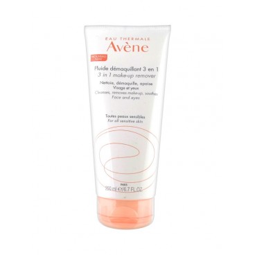 Avène Fluide Démaquillant 3 en 1 200Ml