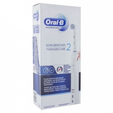 Oral B Brosse à Dent Electrique Professional Soin Gencives 2 pas cher