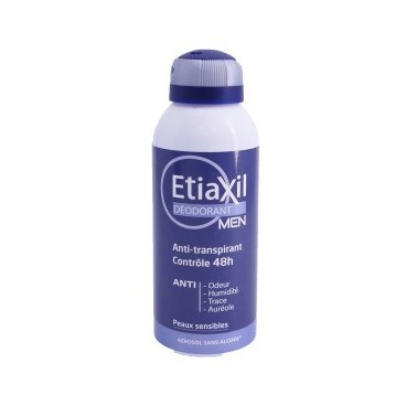 Etiaxil Déodorant Hommes Anti-Transpirant 72h Aérosol 150ml