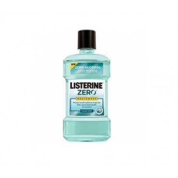 Listerine Zéro Bain de Bouche Zéro Alcool 250 Ml pas cher