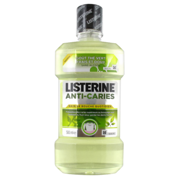 Listerine Anti Caries Bain de Bouche 500 Ml