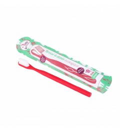 Lamazuna Brosse à Dents Bio Végétale Souple Framboise