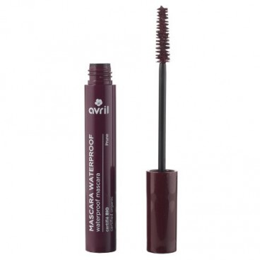 Avril Mascara Waterproof Prune Certifié bio