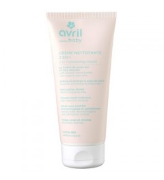 Avril Crème nettoyante 2 en 1 bébé 200 ml Certifiée bio