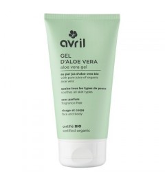 Avril Gel d’aloe vera 150 ml Certifié bio