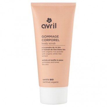 Avril Gommage corporel 200 ml Certifié bio