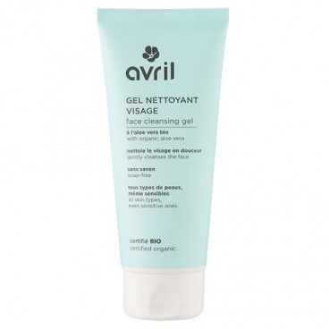 Avril Gel nettoyant visage 100ml Certifié bio