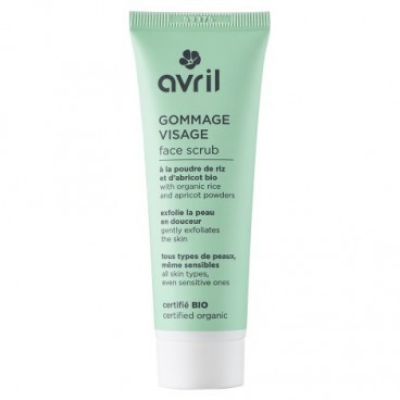 Avril Gommage visage 50ml Certifié bio