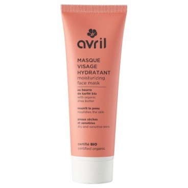 Avril Masque visage hydratant 50ml Certifié bio