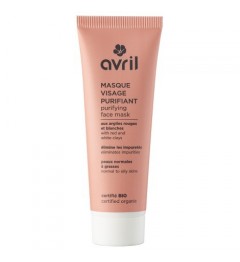 Avril Masque visage purifiant 50ml Certifié bio