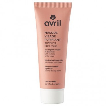 Avril Masque visage purifiant 50ml Certifié bio